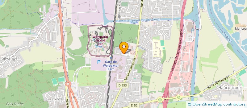 localisation de l'entreprise PARIVARTA L'ECOLE ALCHIMIQUE à MAIZIERES-LES-METZ