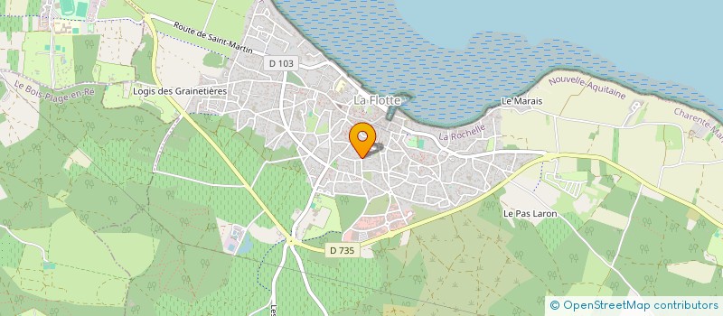 localisation de l'entreprise PARIVIG  LA FLOTTE