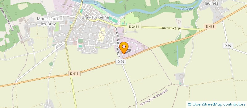 localisation de l'entreprise PARIZZ  BRAY-SUR-SEINE