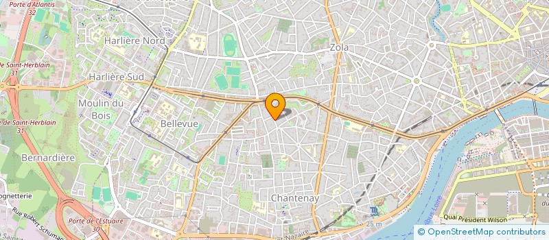 localisation de l'entreprise PARK 14 à NANTES