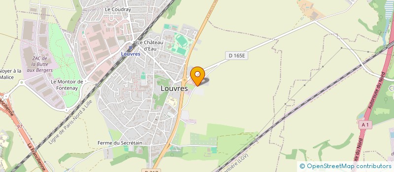 localisation de l'entreprise PARK AIRPORT CDG  LOUVRES