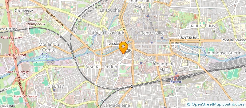 localisation de l'entreprise PARK ARMORIK ACTIVITES  RENNES