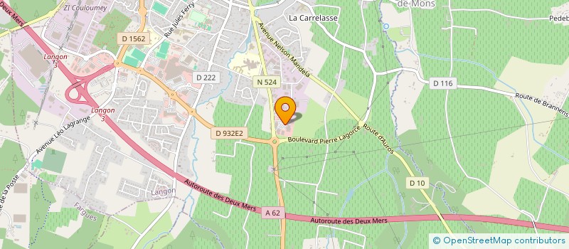 localisation de l'entreprise PARK-AUTO à LANGON