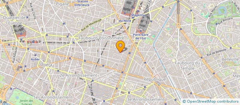 localisation de l'entreprise PARK AVENIR à PARIS