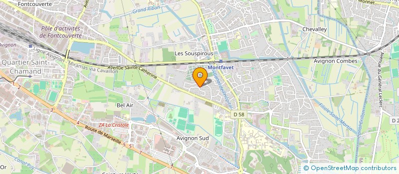 localisation de l'entreprise PARK AVENUE  AVIGNON