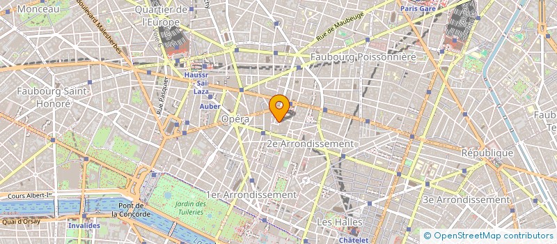 localisation de l'entreprise PARK GARONNE  PARIS