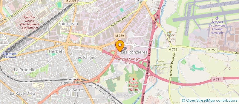 localisation de l'entreprise PARK GT  CLERMONT-FERRAND