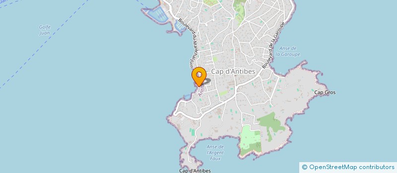 localisation de l'entreprise PARK INVEST 2  ANTIBES