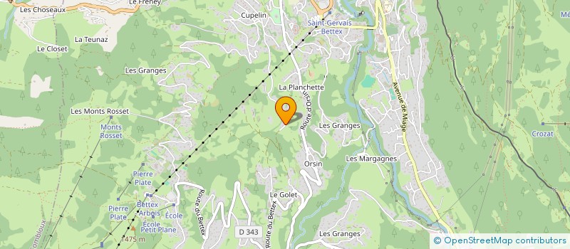 localisation de l'entreprise PARK N'CLEAN à SAINT-GERVAIS-LES-BAINS