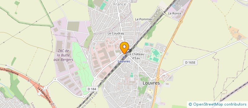 localisation de l'entreprise PARK N GO  LOUVRES