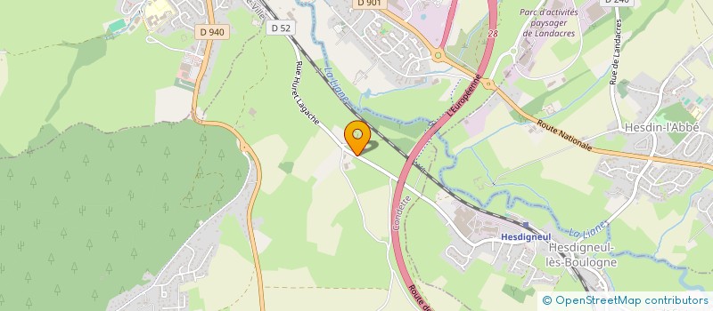 localisation de l'entreprise PARK'N STOCK  CONDETTE