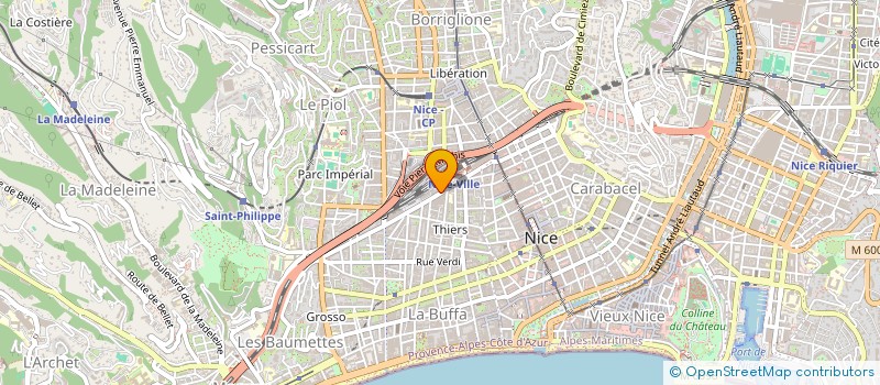 localisation de l'entreprise PARK SYSTEMS à NICE