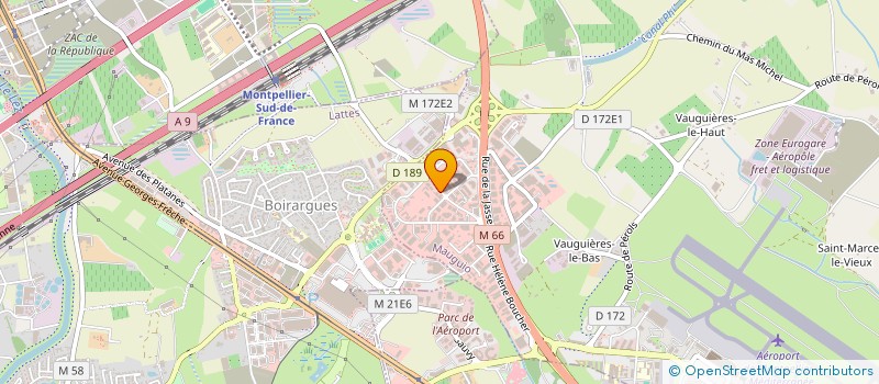 localisation de l'entreprise PARKAGE  MAUGUIO