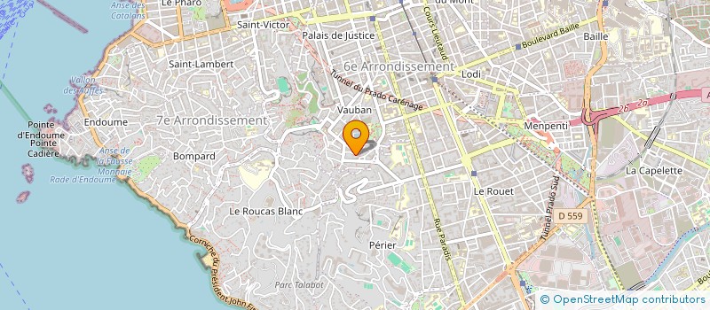 localisation de l'entreprise PARKANDOME à MARSEILLE