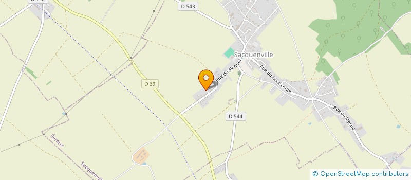 localisation de l'entreprise PARKIMMO 27  SACQUENVILLE