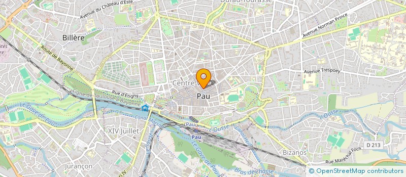 localisation de l'entreprise PARKIMO à PAU