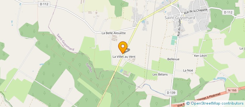 localisation de l'entreprise PARKING à SAINT-GUYOMARD