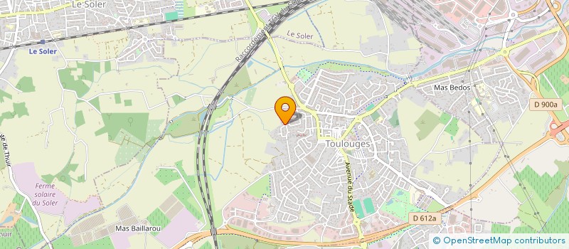 localisation de l'entreprise PARKING AUTOMOBILE DE L'ENTENTE R P-L P-H  TOULOUGES