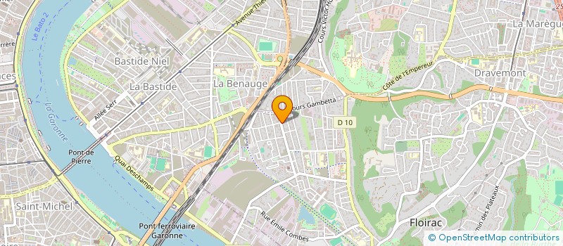 localisation de l'entreprise PARKING B  FLOIRAC