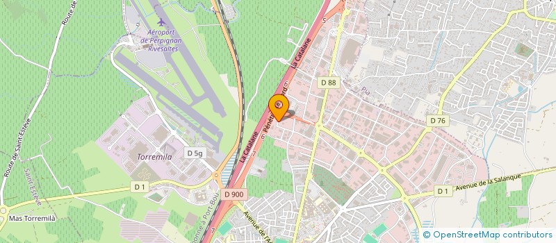 localisation de l'entreprise PARKING CARAVANES ROUSSILLON PACAR à PERPIGNAN