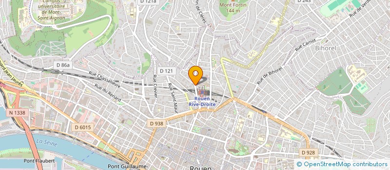 localisation de l'entreprise PARKING DE LA GARE à ROUEN