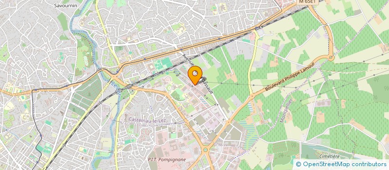 localisation de l'entreprise PARKING DE LA MUTUALITE à MONTPELLIER