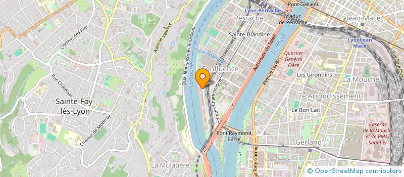 localisation de l'entreprise PARKING DES DOCKS  LYON