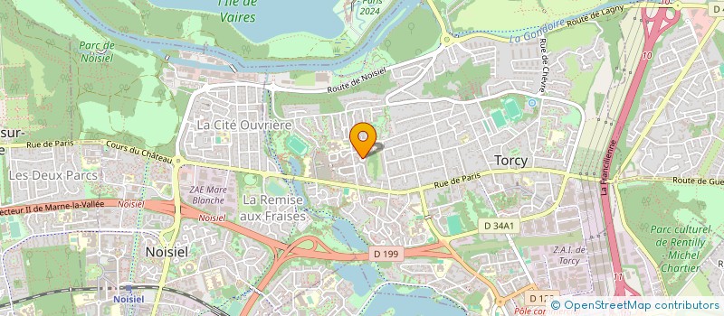 localisation de l'entreprise PARKING DES GRADINS TORCY  TORCY