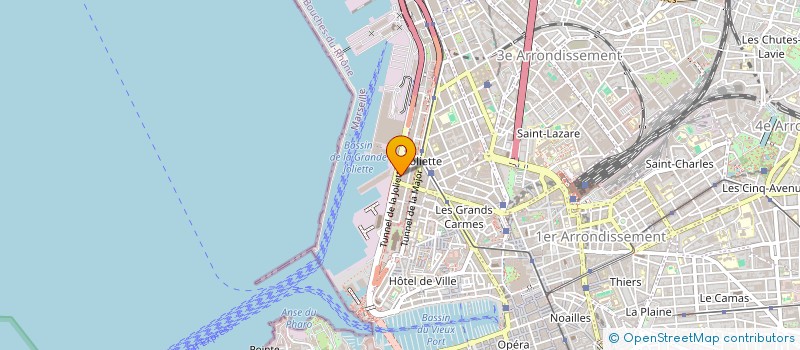 localisation de l'entreprise PARKING DES QUAIS à MARSEILLE 2EME