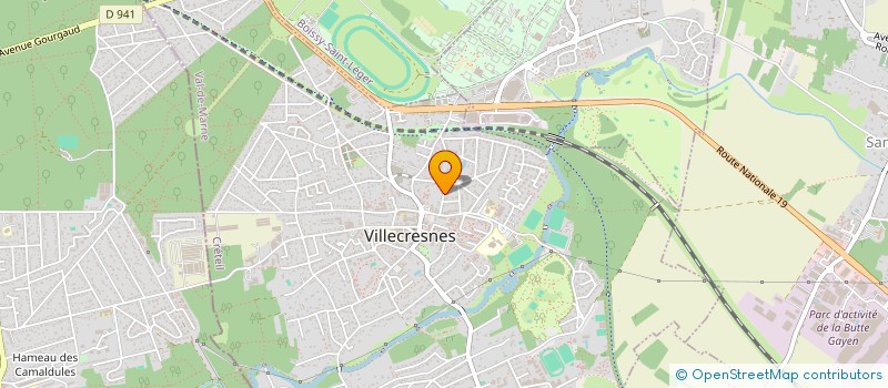 localisation de l'entreprise PARKING FACILE  VILLECRESNES