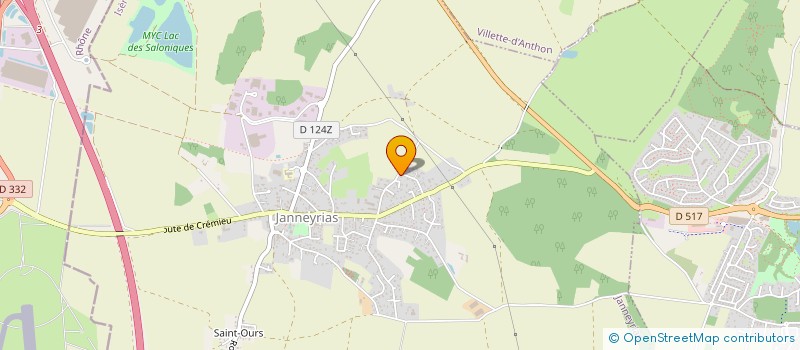 localisation de l'entreprise PARKING FUTE à JANNEYRIAS