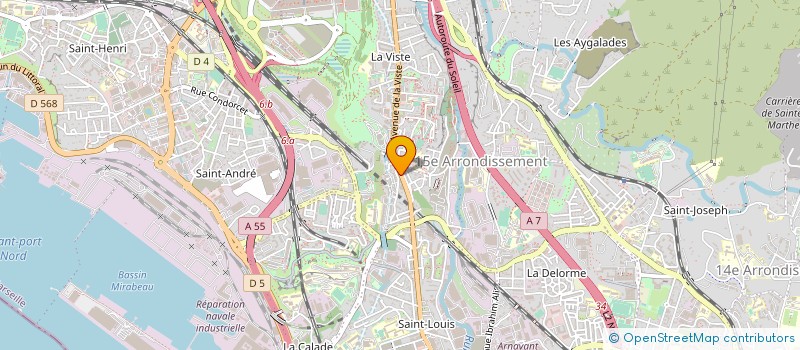 localisation de l'entreprise PARKING LOGISTIQUE MARSEILLE à MARSEILLE