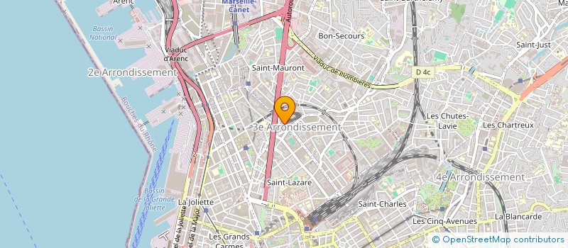 localisation de l'entreprise PARKING NATIONAL à MARSEILLE