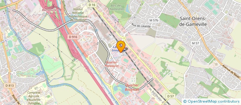 localisation de l'entreprise PARKISSEO  LABEGE