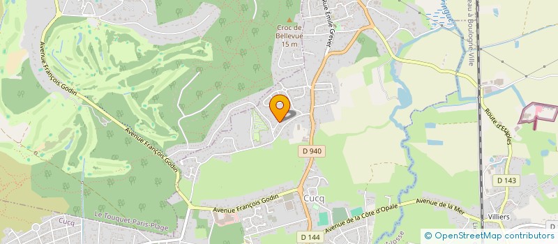 localisation de l'entreprise PARKOFFICE 62  CUCQ