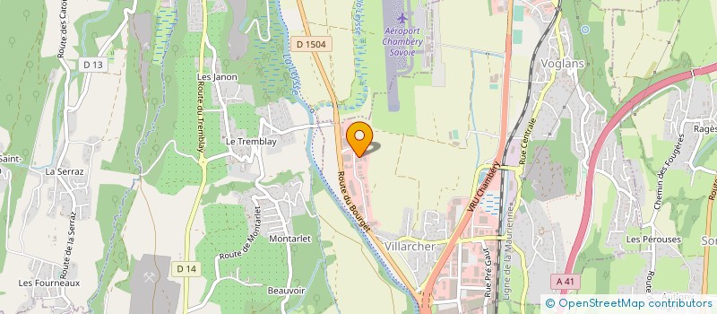 localisation de l'entreprise PARKONAN  VOGLANS