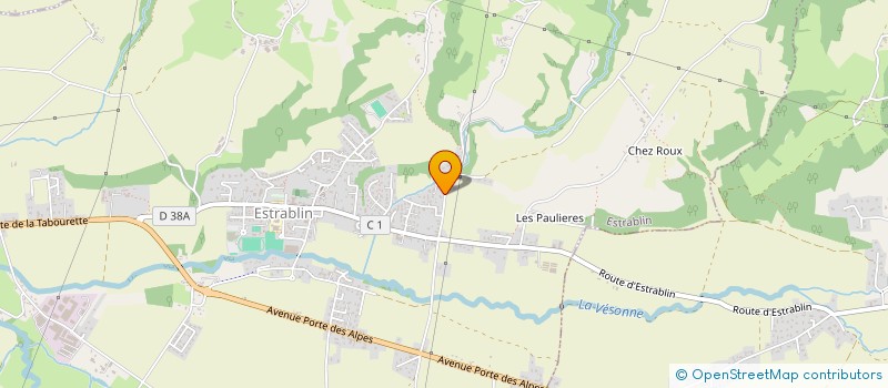 localisation de l'entreprise PARKOOR  ESTRABLIN