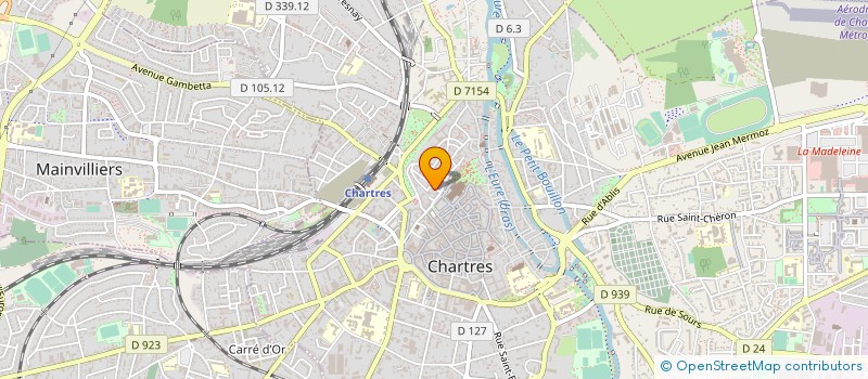 localisation de l'entreprise PARKOUR EVOLUTION à CHARTRES