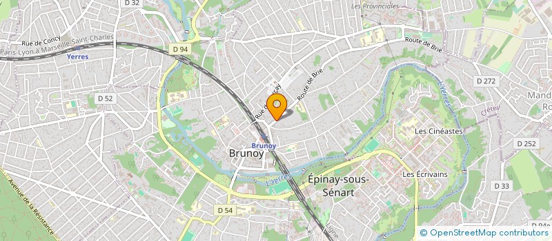 localisation de l'entreprise PARKSCENE FRANCE à BRUNOY