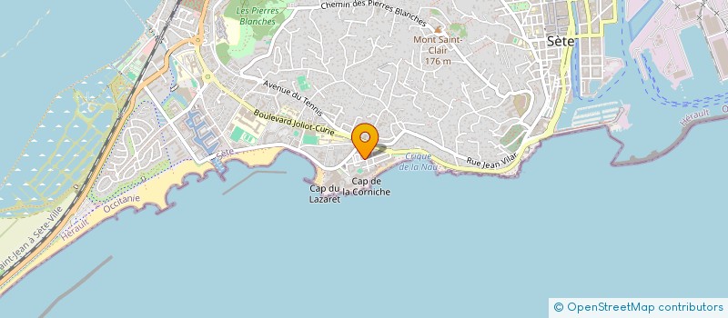 localisation de l'entreprise PARKSETE  SETE