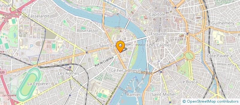 localisation de l'entreprise PARKVI à TOULOUSE