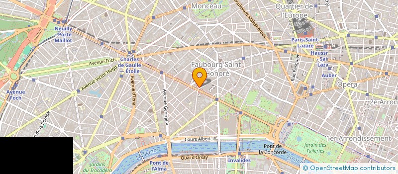 localisation de l'entreprise PARKWAY LIFE SANTE 6 SCI  PARIS