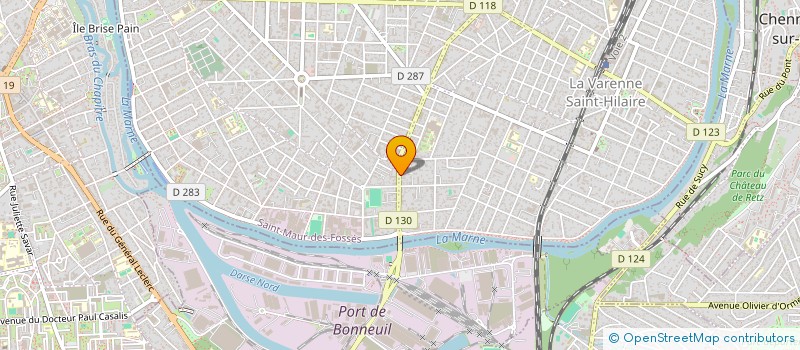 localisation de l'entreprise PARKWAY TRADING INTERNATIONAL  SAINT-MAUR-DES-FOSSES