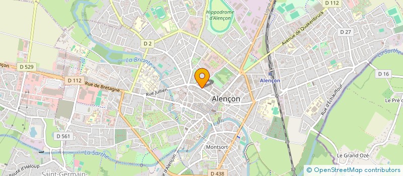 localisation de l'entreprise PARKY & SONS à ALENCON