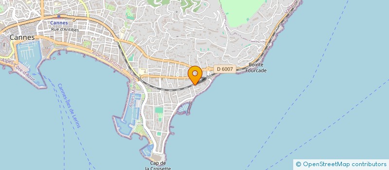 localisation de l'entreprise PARLAMER à CANNES