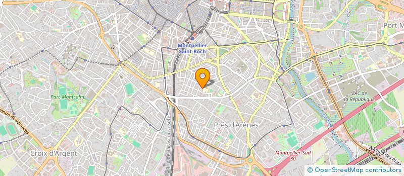 localisation de l'entreprise PARLAND à MONTPELLIER