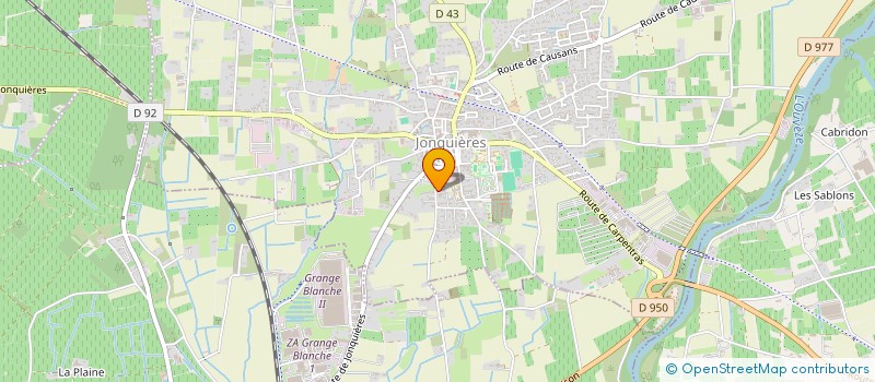 localisation de l'entreprise PARLAREN JOUNQUIERO  JONQUIERES