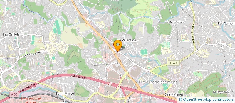 localisation de l'entreprise PARLATO PLAFOND TENDU à MARSEILLE