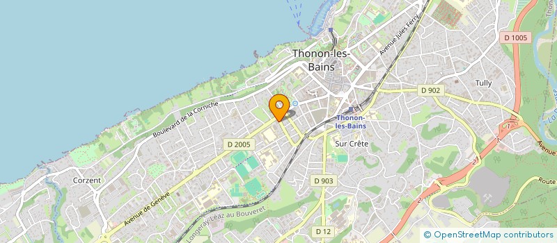 localisation de l'entreprise PARLE A MES PIEDS à THONON-LES-BAINS