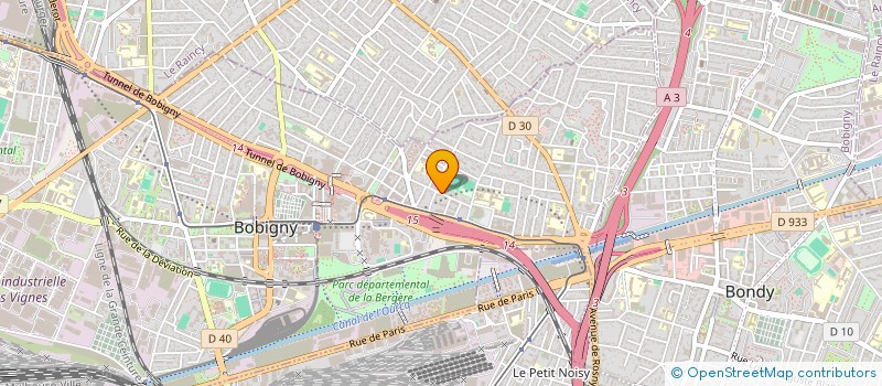 localisation de l'entreprise PARLE AU MONDE (PAM) à BOBIGNY